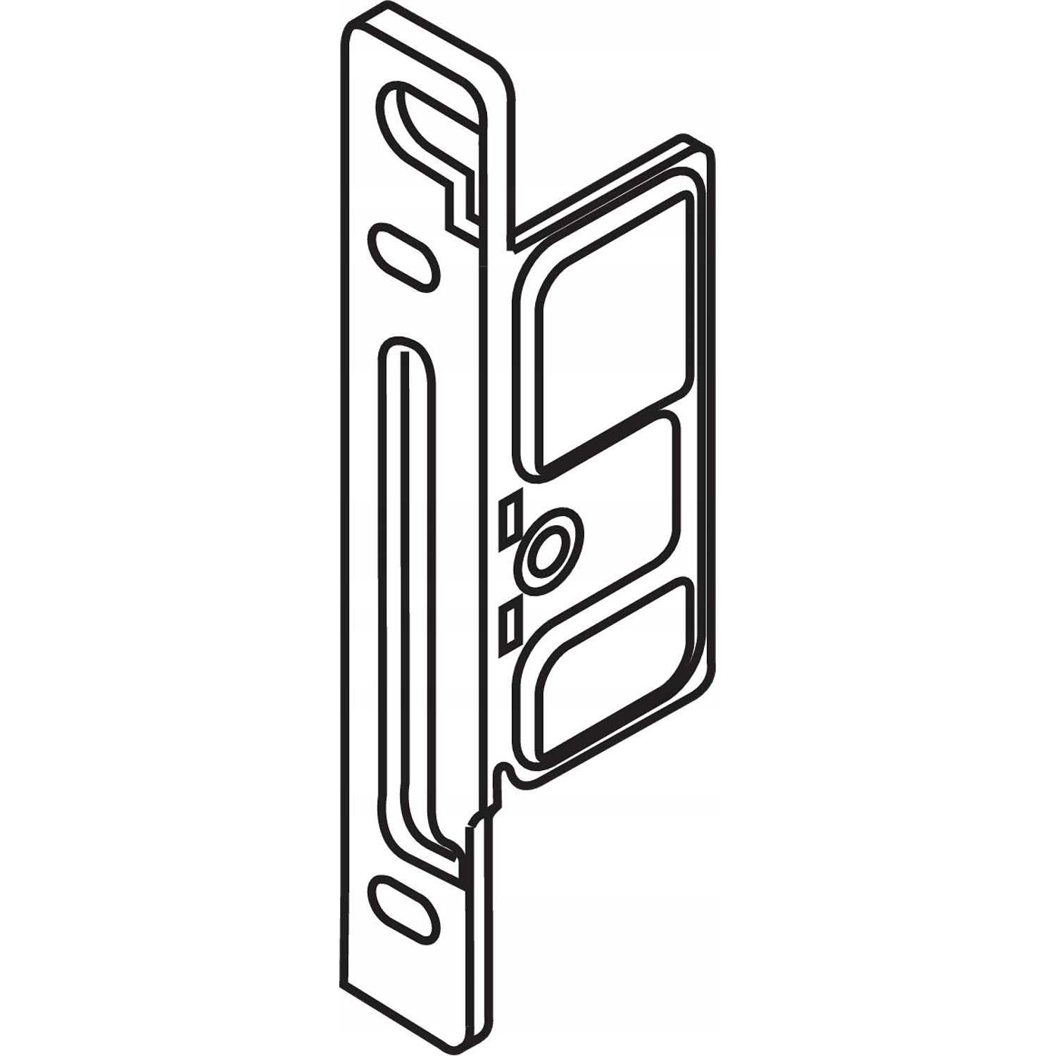 Blum ZSF.1700 Metabox Left Front Fixing Bracket - Image 5