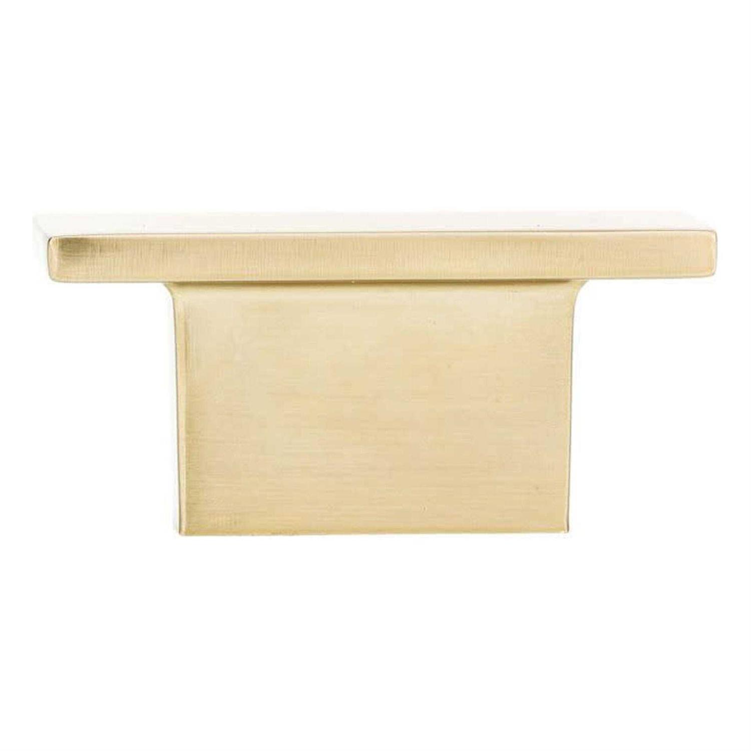 Richelieu BP8102116 1-9/16 inch Rectangular Cabinet Knob - Bronze - Image 3