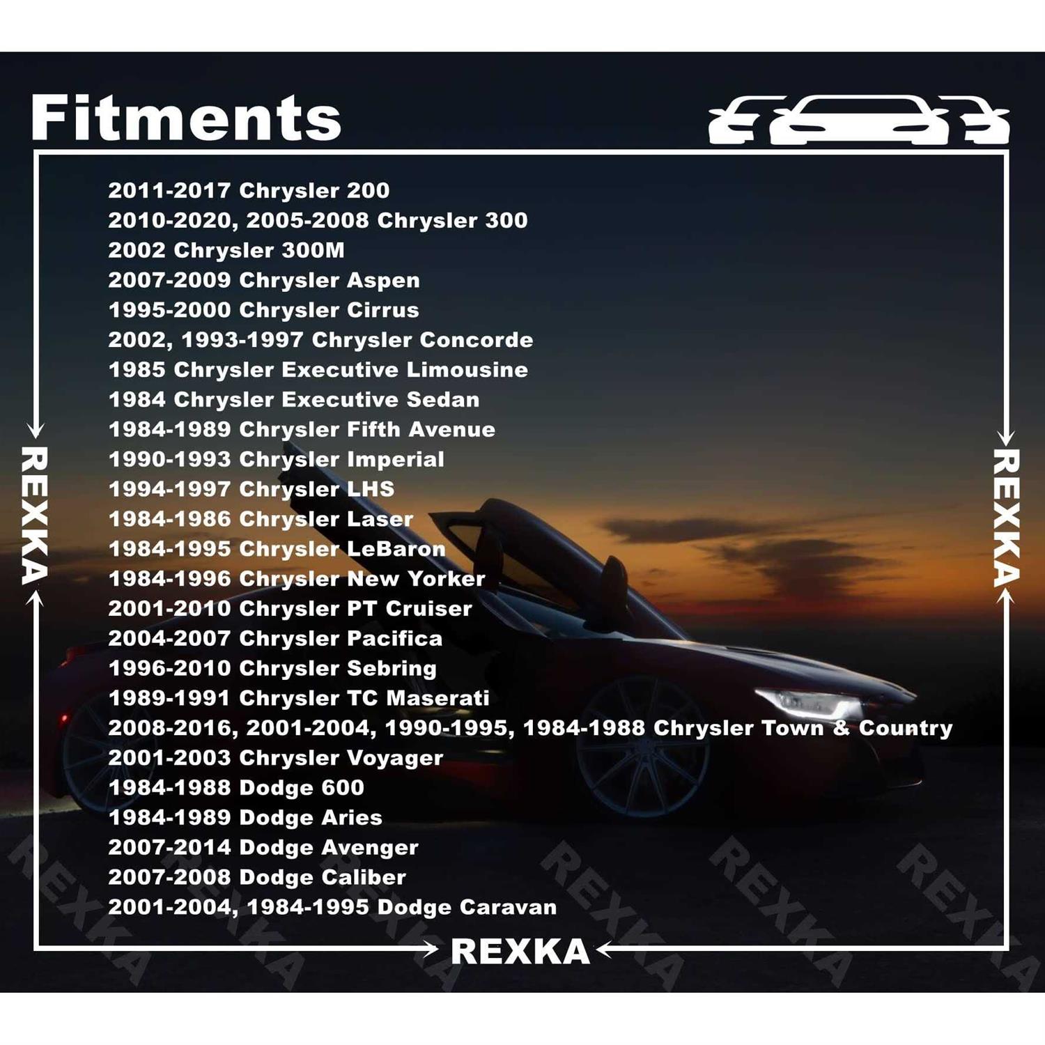 Rexka 30pcs Fender Bumper Shield Fender Liner Push Pin Retainer Clips - Image 4