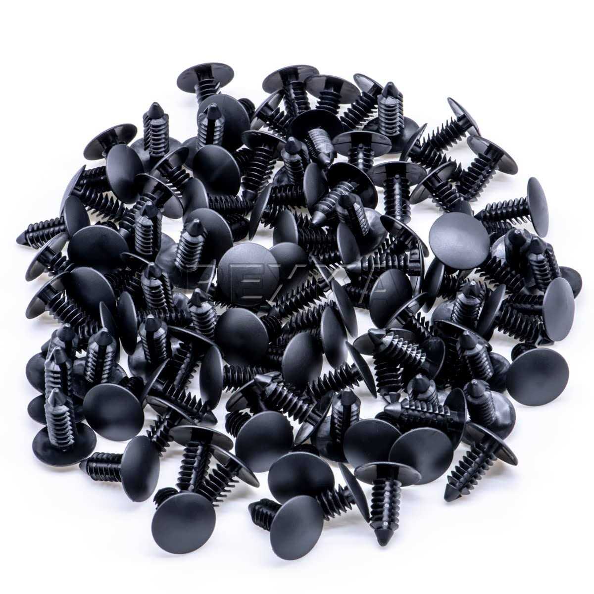 Rexka 30pcs Fender Bumper Shield Fender Liner Push Pin Retainer Clips - Image 5