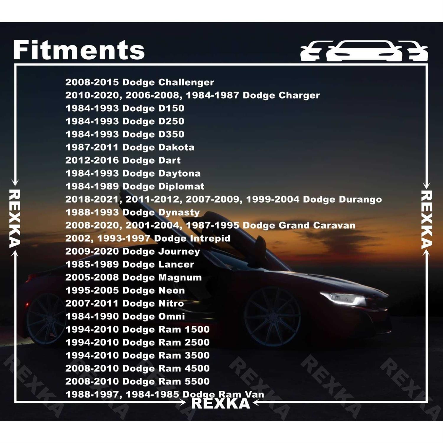 Rexka 30pcs Fender Bumper Shield Fender Liner Push Pin Retainer Clips - Image 3