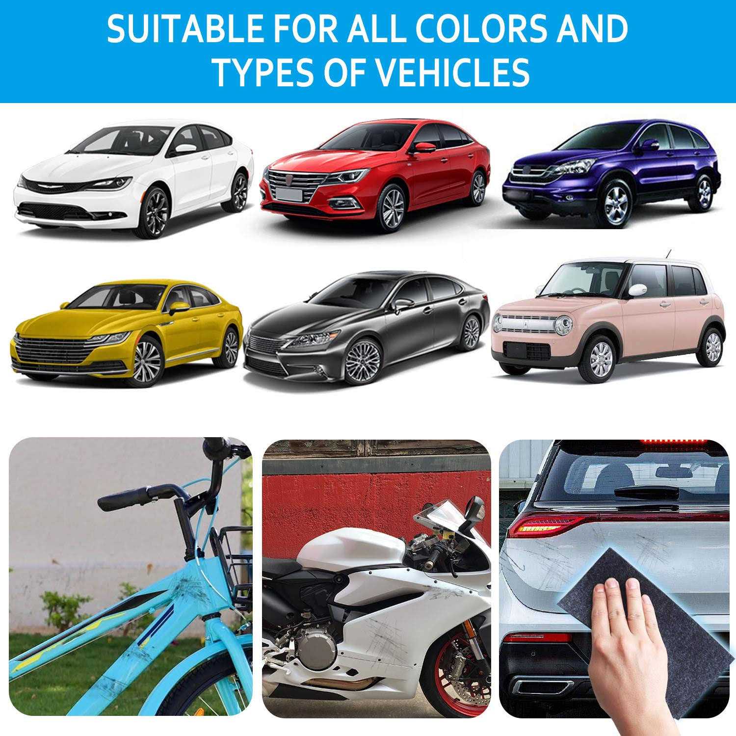 Upgraded Nano Magic Car Scratch Remover Cloth Multipurpose Scratch Repair Cloth - Image 3