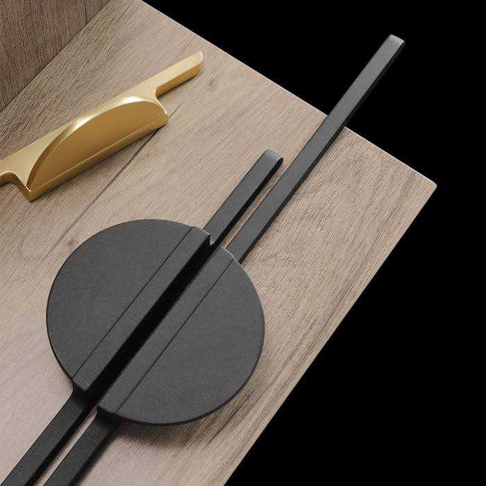 Homdiy Cabinet Handles Decorative Semicircle Drawer Dresser Pulls - Image 4