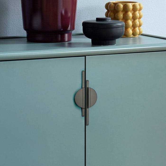Homdiy Cabinet Handles Decorative Semicircle Drawer Dresser Pulls - Image 5