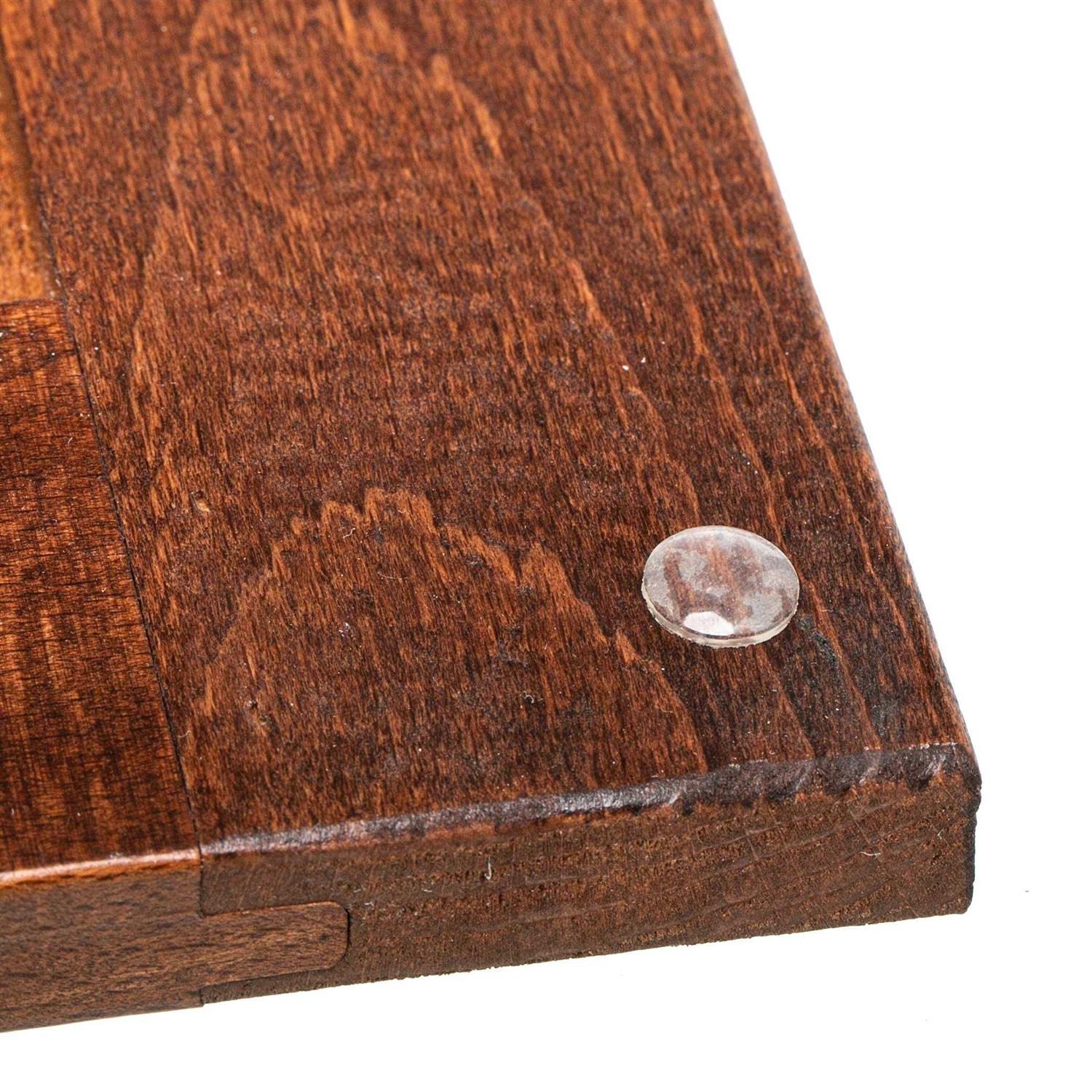 DecoBasics Cabinet Hinges Brushed Nickel for Kitchen Cabinets Doors -1/2 Overlay -Self Closing Kitchen Cabinet Hinges - Image 5