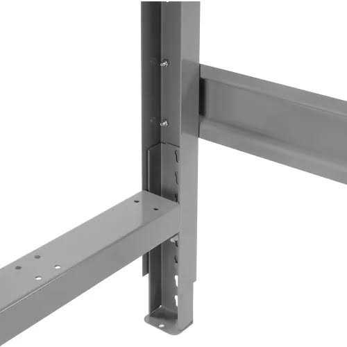 Global Industrial 36 Adjustable Height Workbench C-Channel Leg - Image 4
