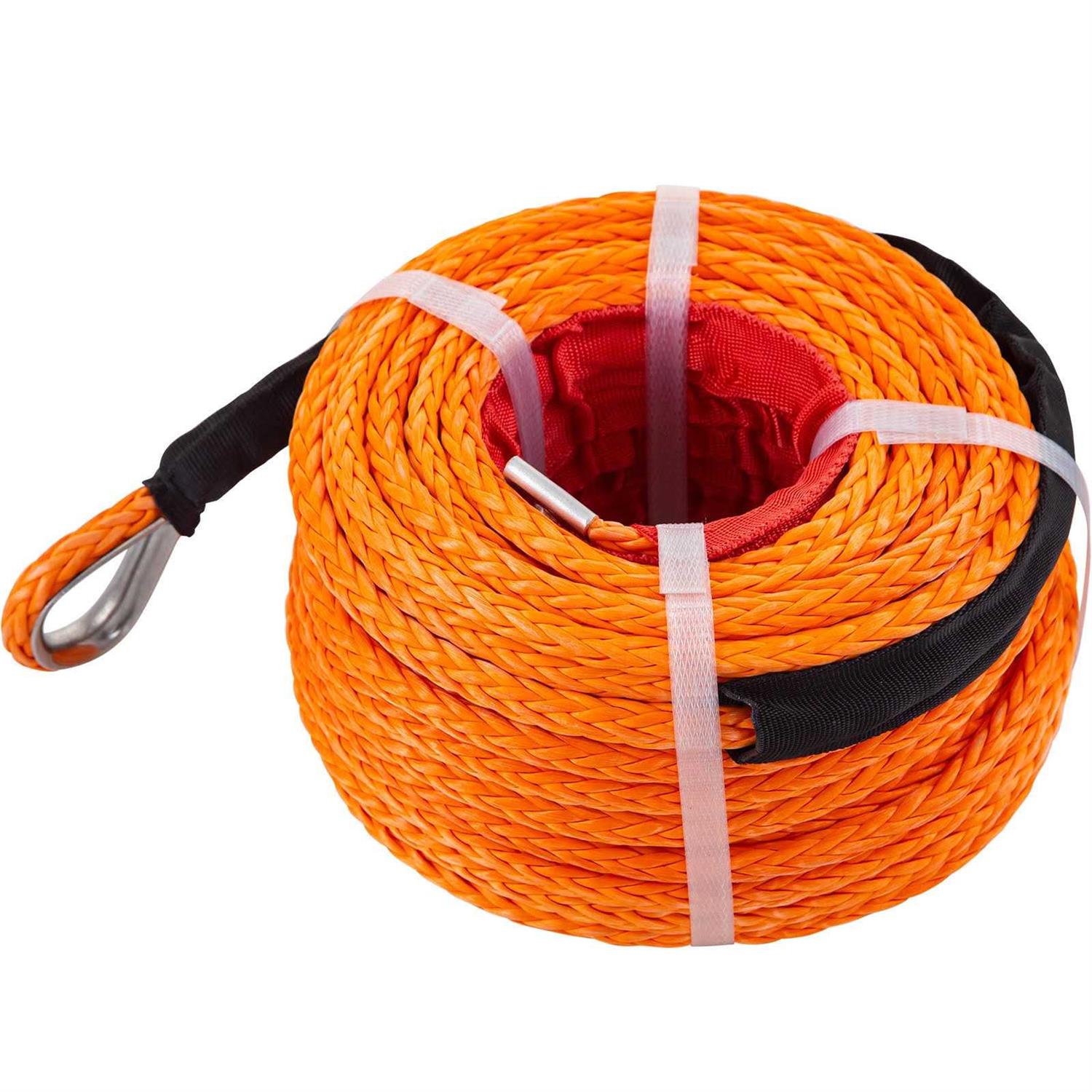 VEVOR Synthetic Winch Rope Winch Line Cable Hook - Image 3