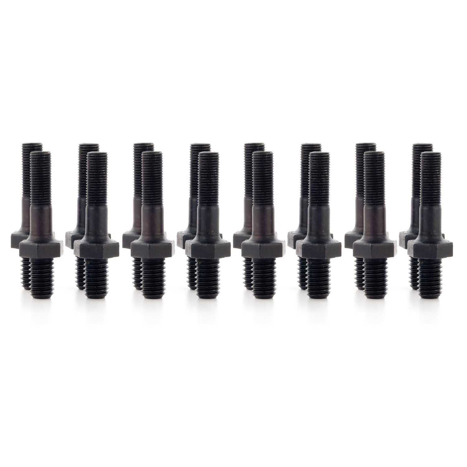 JEGS Rocker Arm Studs Made in USA 3/8 in.-24 top and 7/16 in.-14 bottom 20580