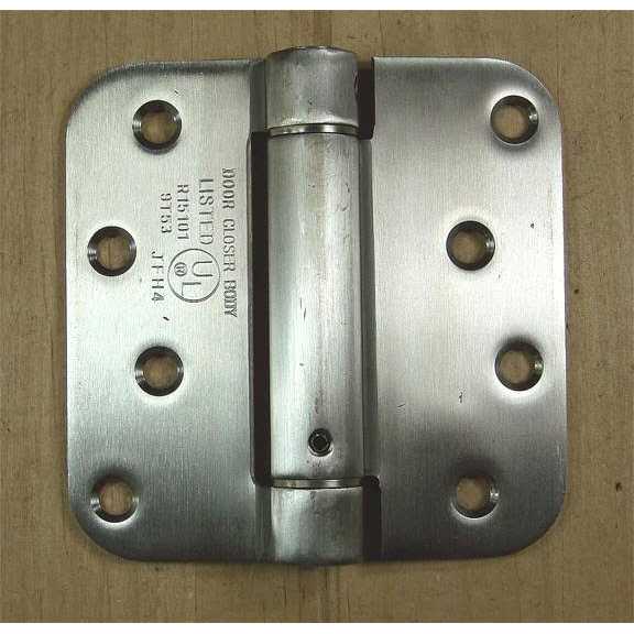 Hinge Outlet Adjustable Spring Hinges 4 Inch with 5/8 Inch Radius - Image 4