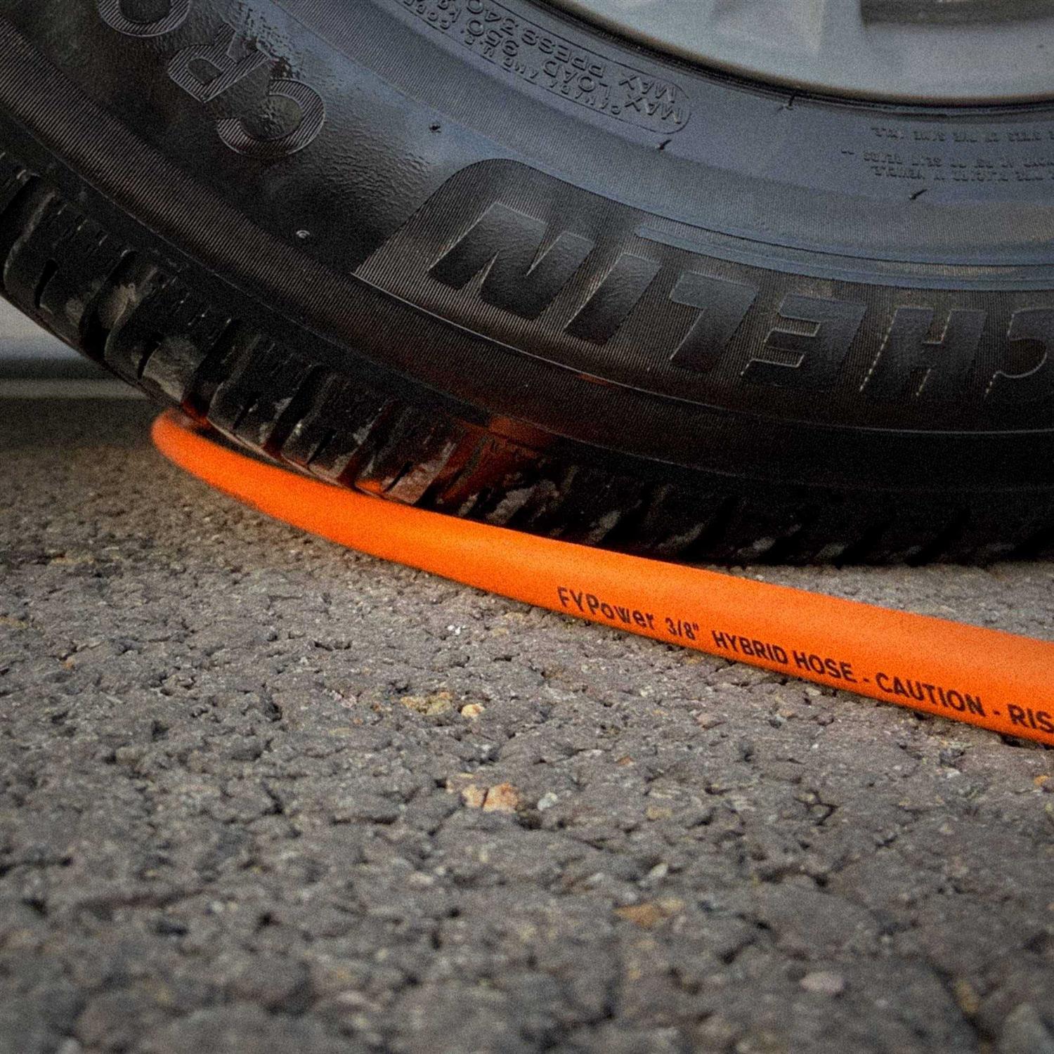 FYPower Air Compressor Hose Hybrid Hose with Fittings, Flexible and Kink Resistant - Image 5