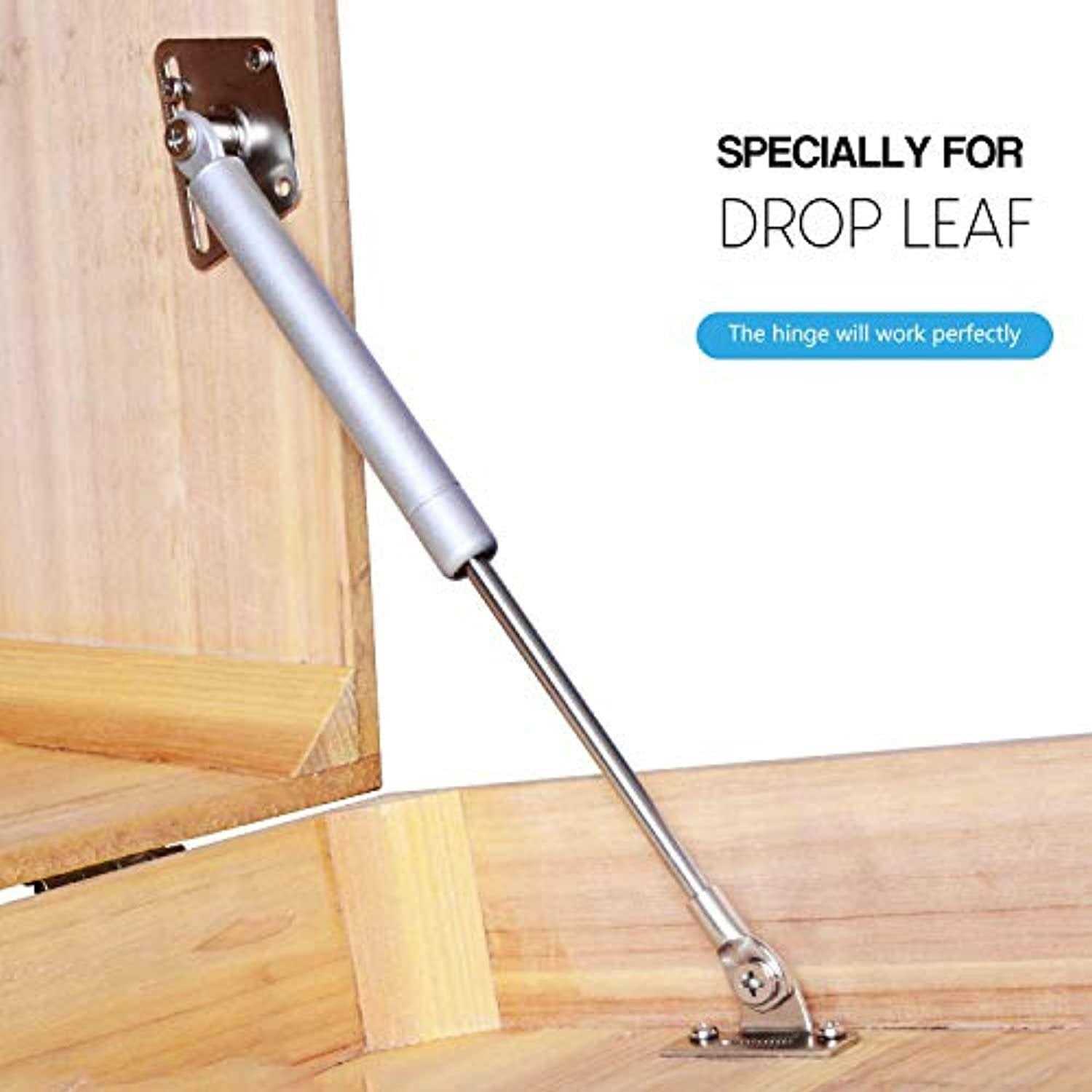 douper 100n/22lb gas spring hinge slow down Drop Leaf of cabinets Desks Slowly Open Drop Leaf Pack of 2 - Image 3