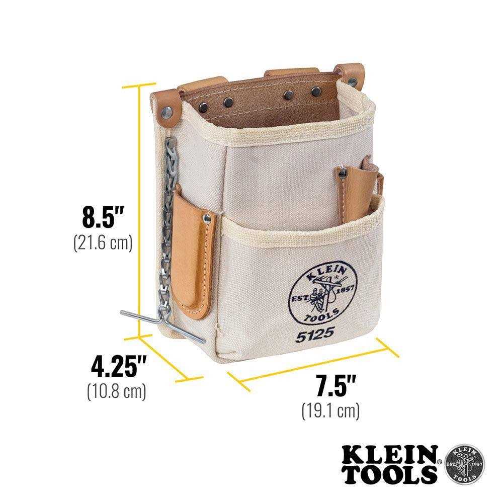 Klein Tools 5125 5-Pocket Tool Pouch - Image 5