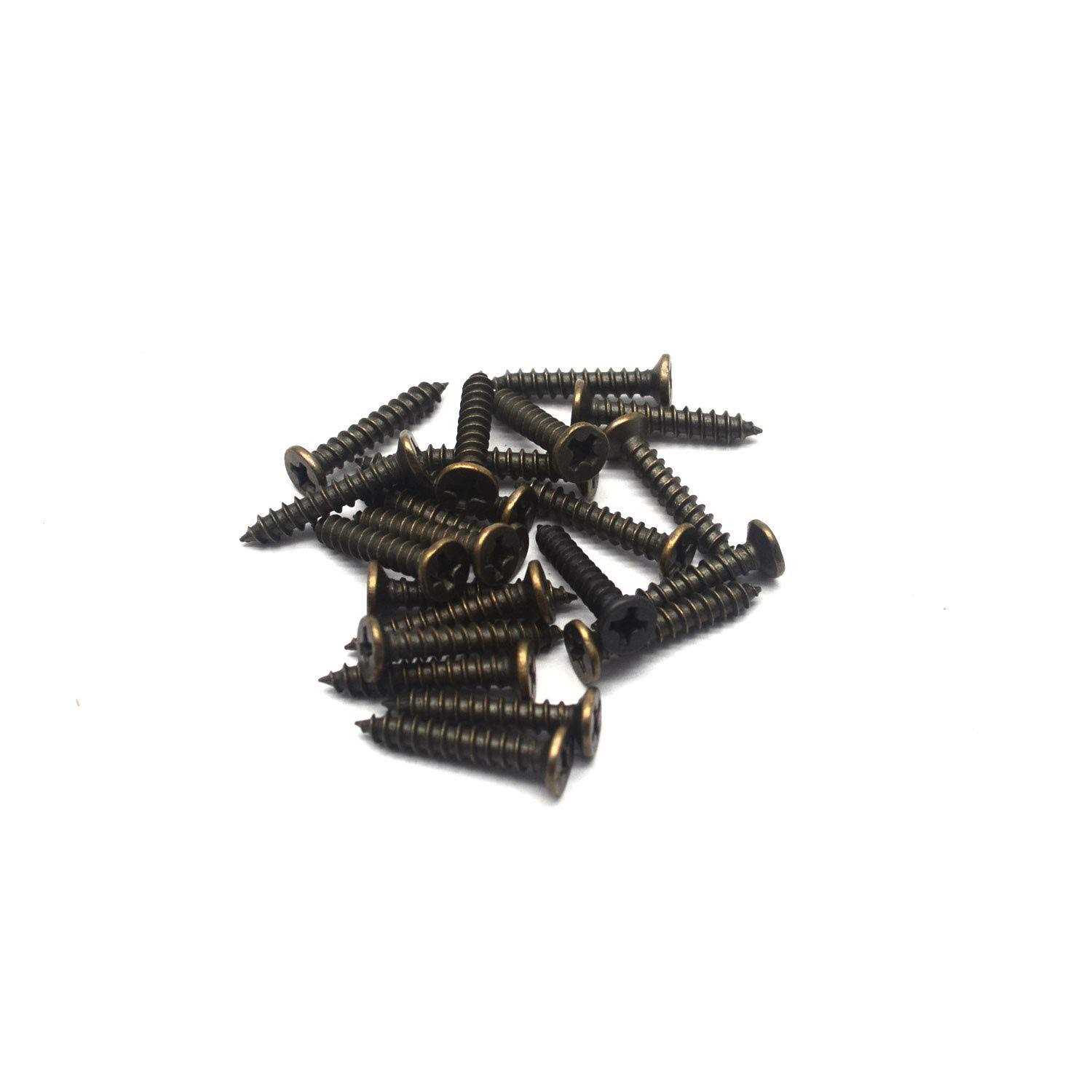 T Tulead Spring Lid Support Left Right Lid Support Down Hinge Red Bronze Iron Support Box Cabinet Hardware Pack of 2 with Mounting Screws - Image 4