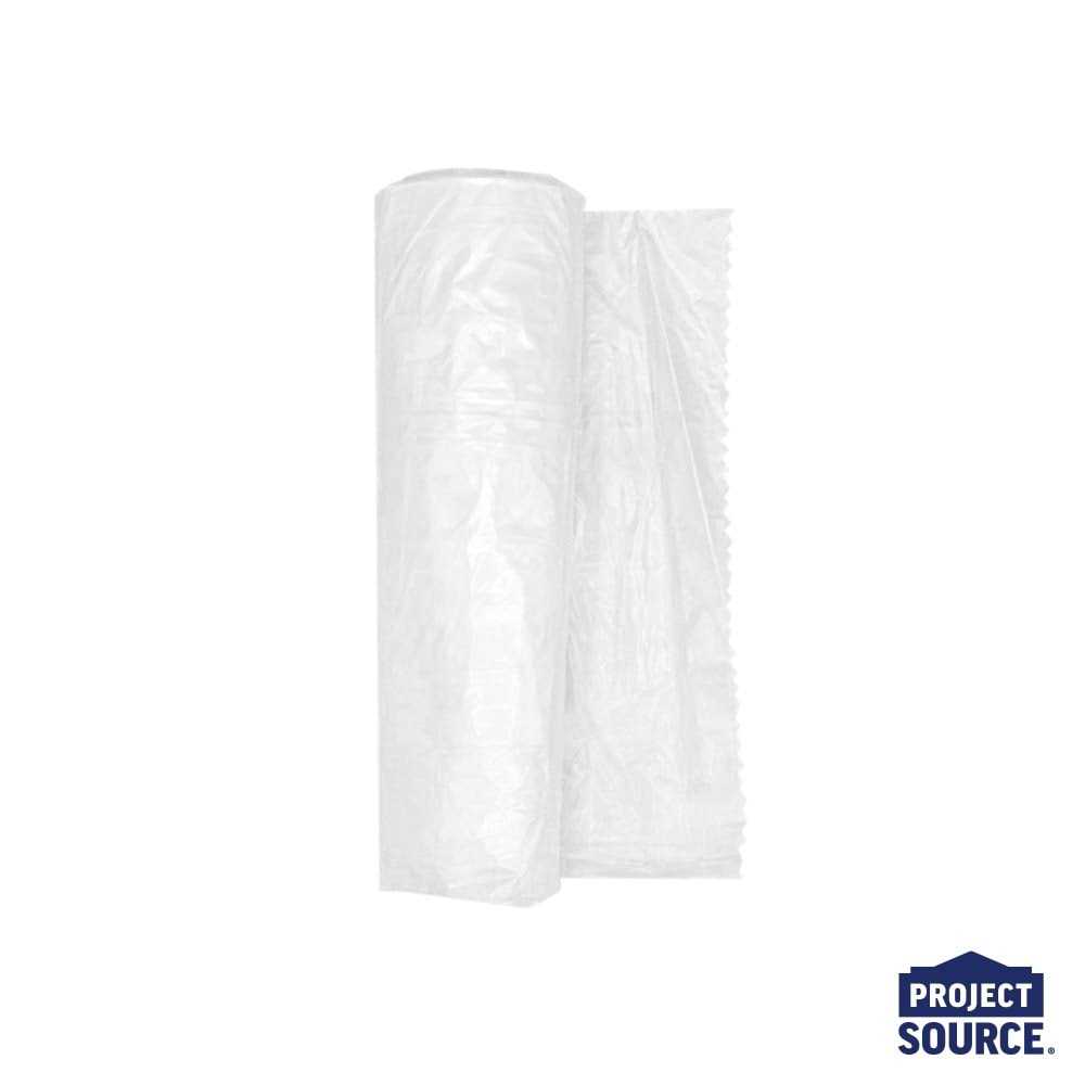Project Source 9-ft x 12-ft Clear 0.7-mil Plastic Sheeting 110SG0912LOWES.7 - Image 3