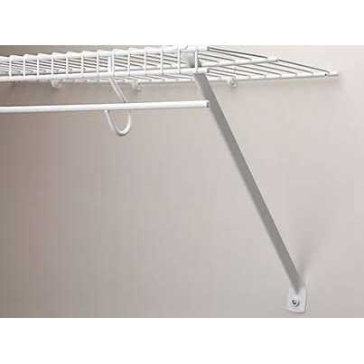 Rubbermaid 16 in White Support Brace - Image 5