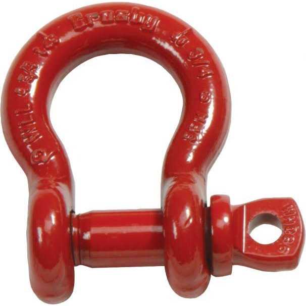 Crosby Carbon Steel S-209 Screw Pin Anchor Shackle - Image 3