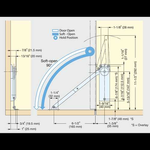 Sugatsune Heavy Duty Soft Down Stay - Image 4