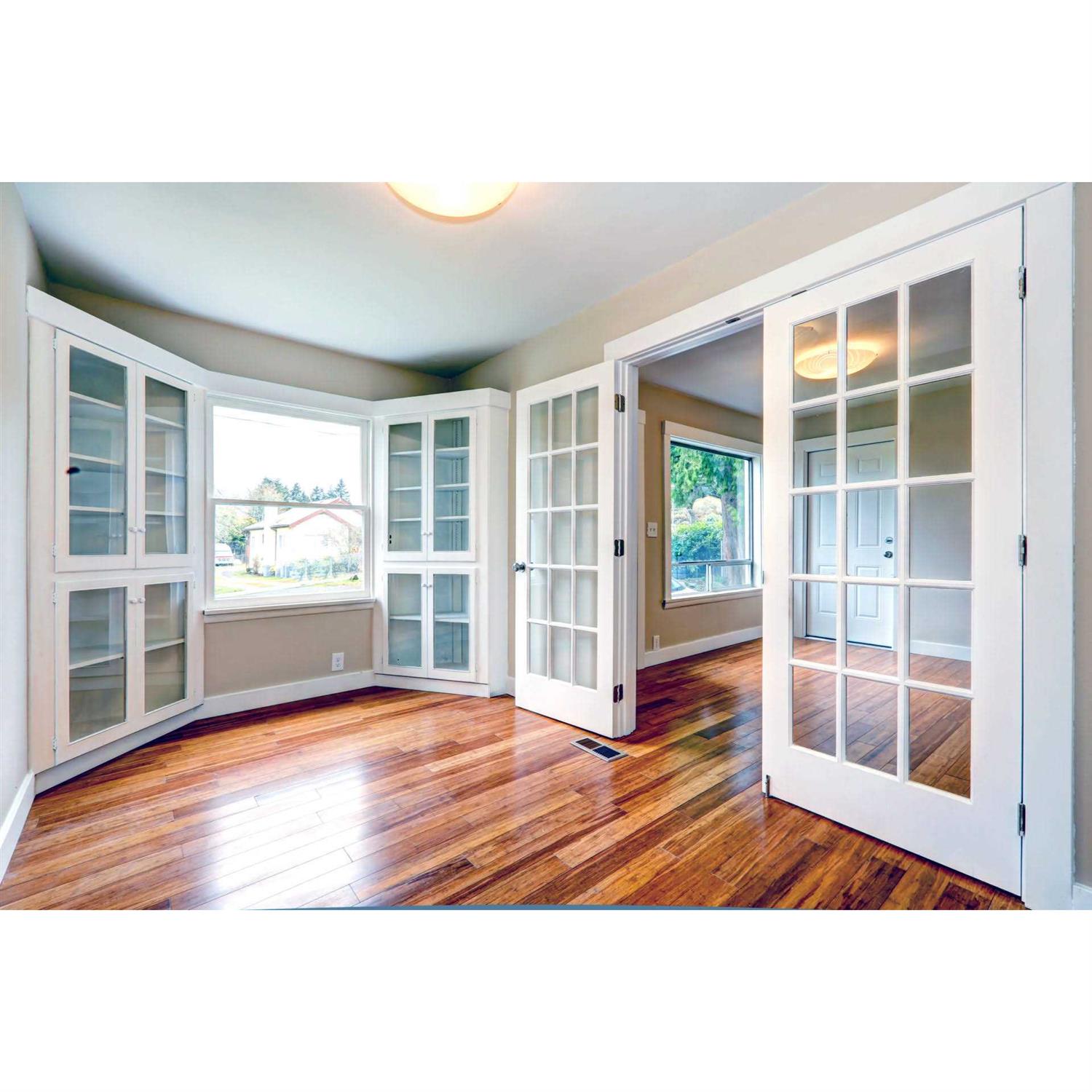 Richelieu 51821-R 3-1/2 inch x 3-1/2 inch Spring 5/8 inch Radius Corner Mortise Brushed Nickel - Image 4