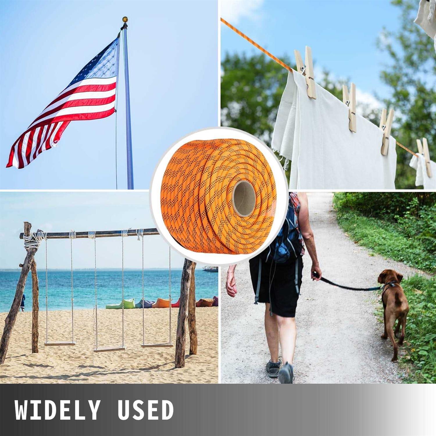 VEVOR 7/16 Double Braid Polyester Rope Rope - Image 3