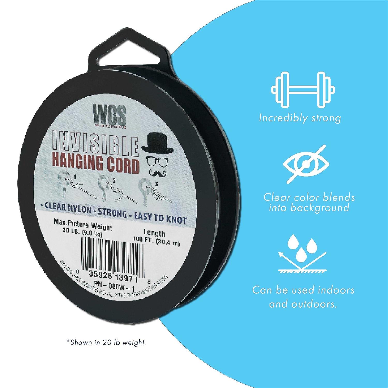 Hanging Solutions Invisible Hanging Cord - Image 4