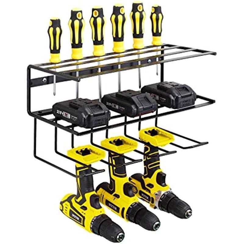PHUNAYA Power Tool Organizer Wall Mount,Tool Organizers And Storage,Tool Storage For Garage Organization,Tools Drill Holder - Image 3