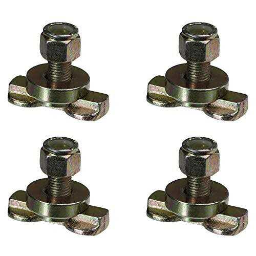 Us Cargo Control L Track Double Lug Threaded Stud Fitting, Use With L Track Rails In Your Truck Or Trailer To Create Heavy-Duty Bolt Down Anchor - Image 4