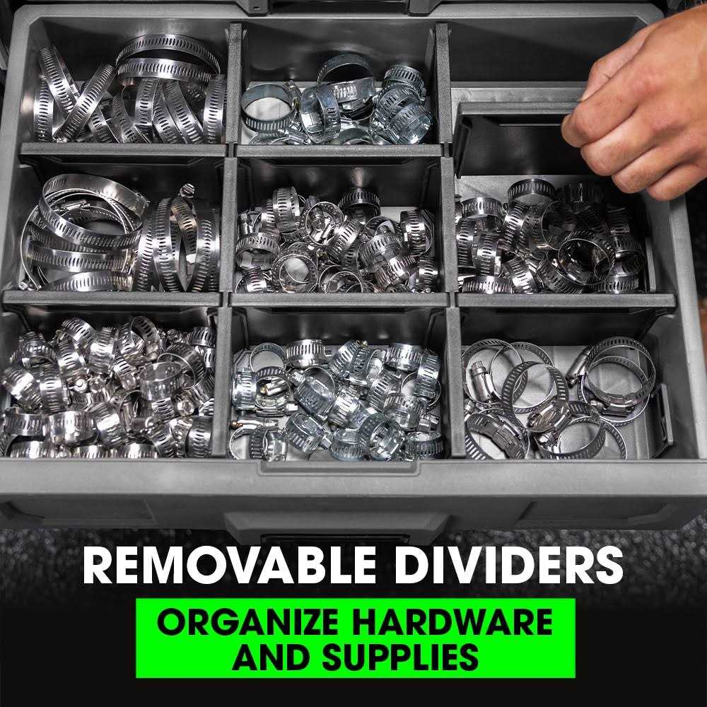 FLEX STACK PACK 2-Drawer Tool Box - Image 4