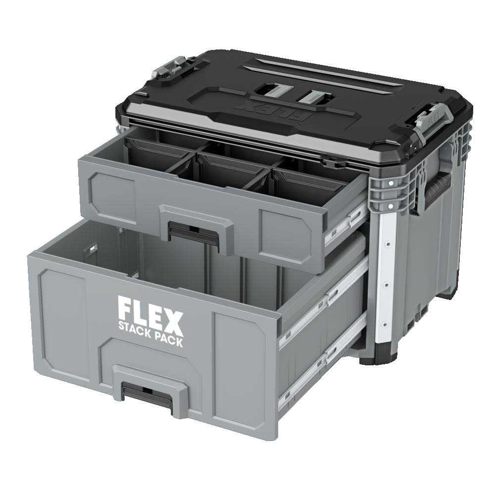 FLEX STACK PACK 2-Drawer Tool Box - Image 5