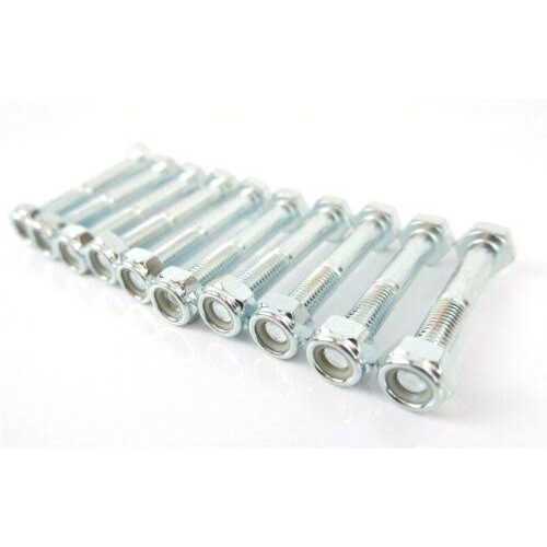 Grade 2 Shear Bolts for Rotary Cutters 1/2 x 3-1/2 with Nylock Nuts - Image 5