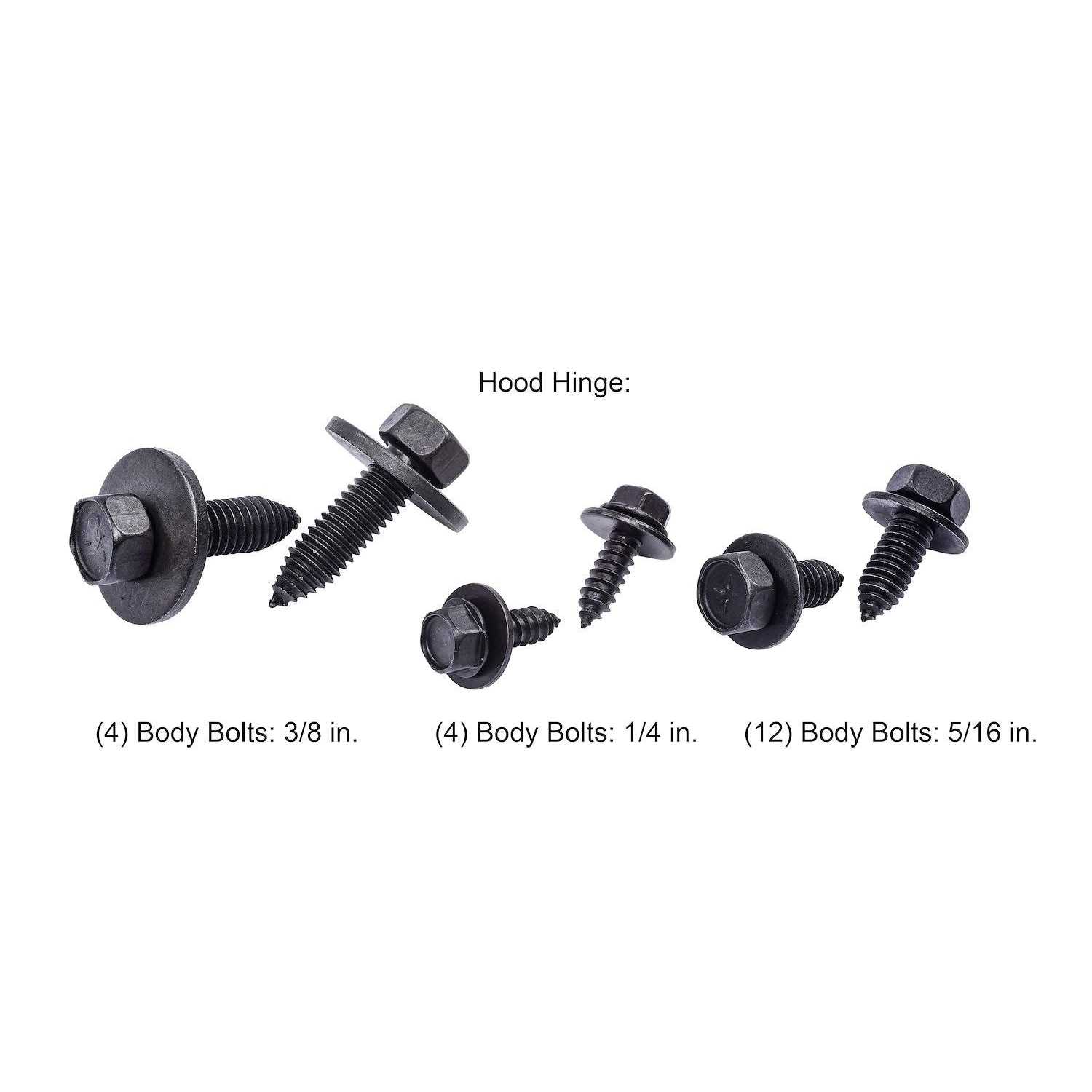 JEGS 79181 Front End Fastener Kit for 1981-1987 GM Truck/SUV - Image 4