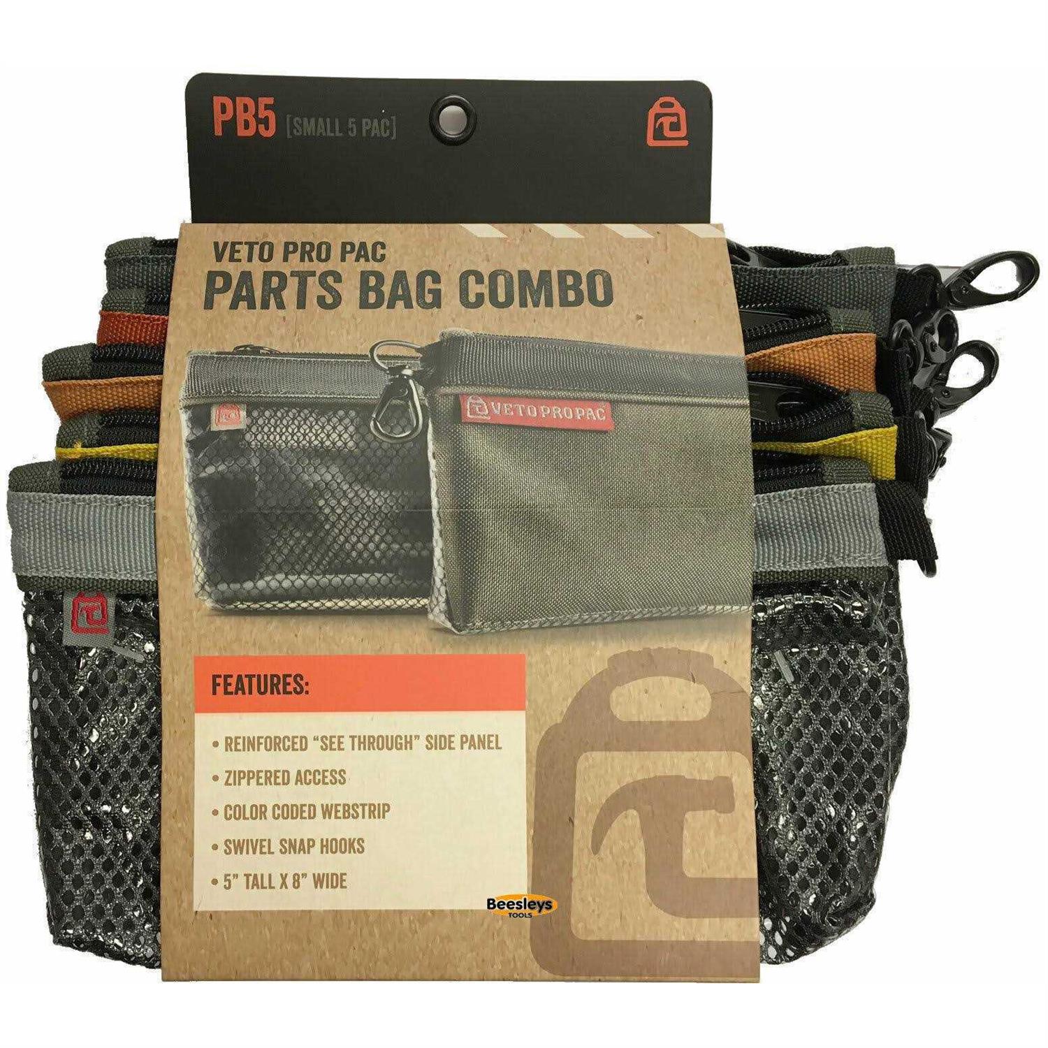 Veto Pro Pac PB5 5 Parts Bags - Image 5