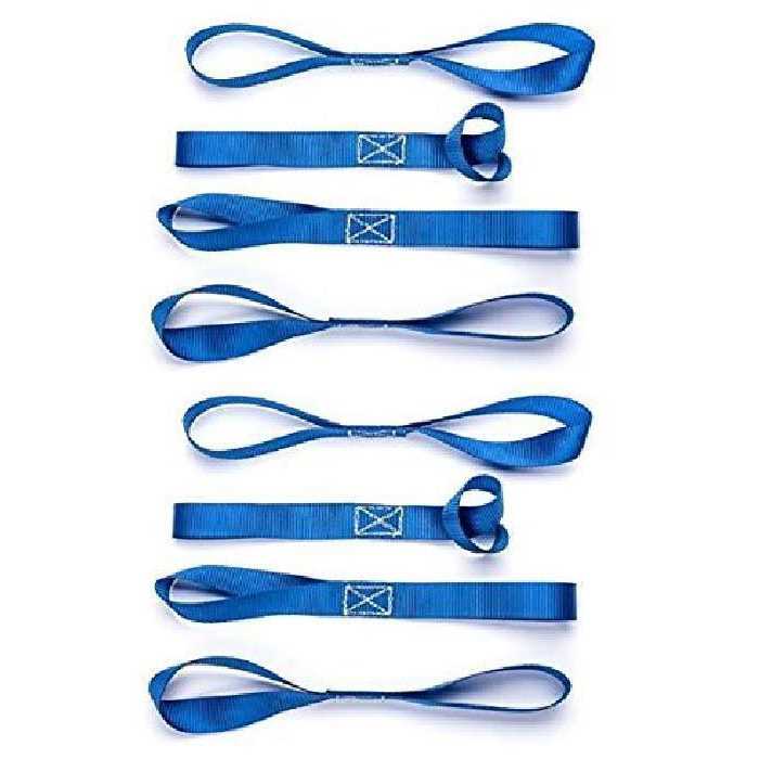 Cartman Soft Loop Motorcycle Tie Down Straps Loops for Secure - Image 3