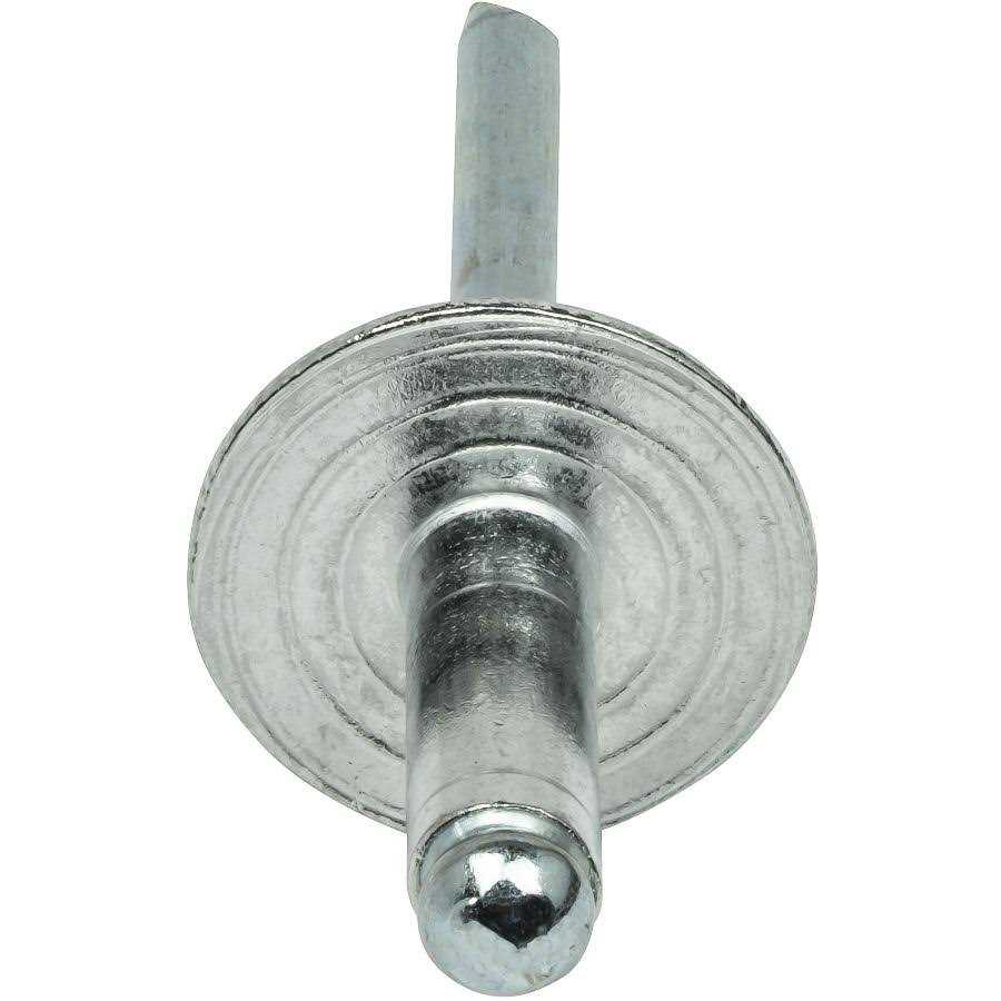 Fastenere.com 3/16 Large Flange Head Pop Rivets Aluminum Body Steel Mandrel Qty - Image 5