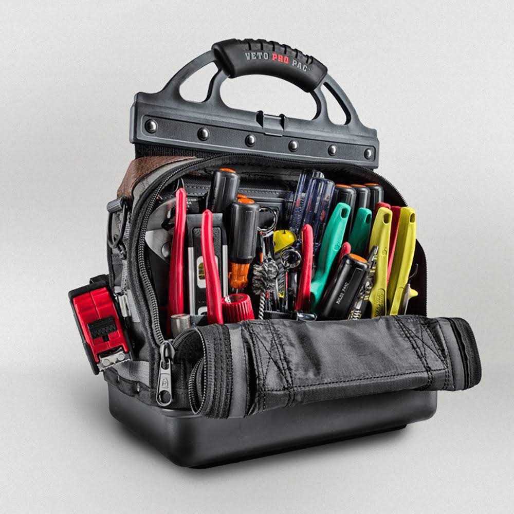 Veto Pro Pac Tech-MCT Blackout Tech/Compact Tool Bag Tech MCT Blackout - Image 4