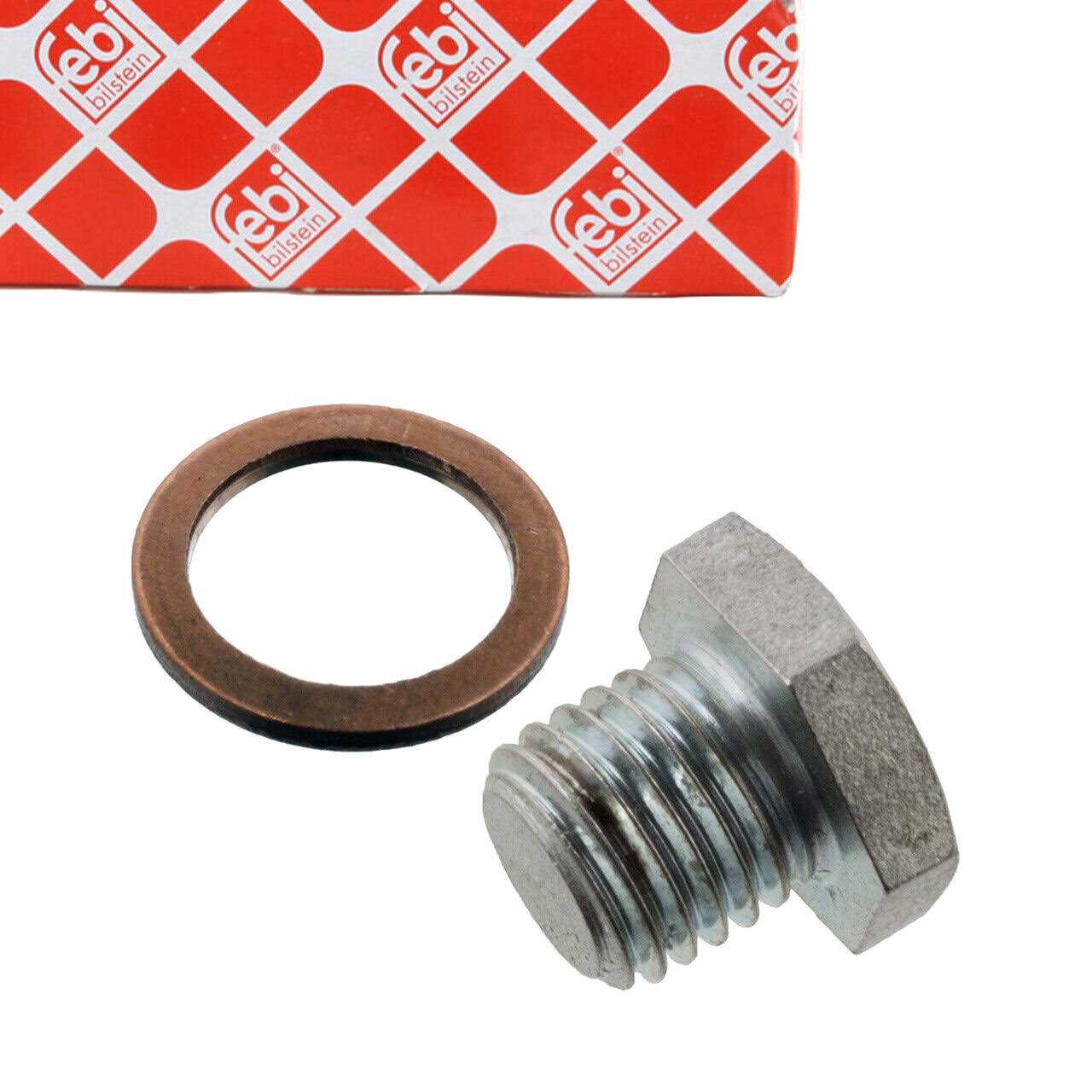 Febi Bilstein 171284 Oil Drain Plug with Sealing ring - Image 4