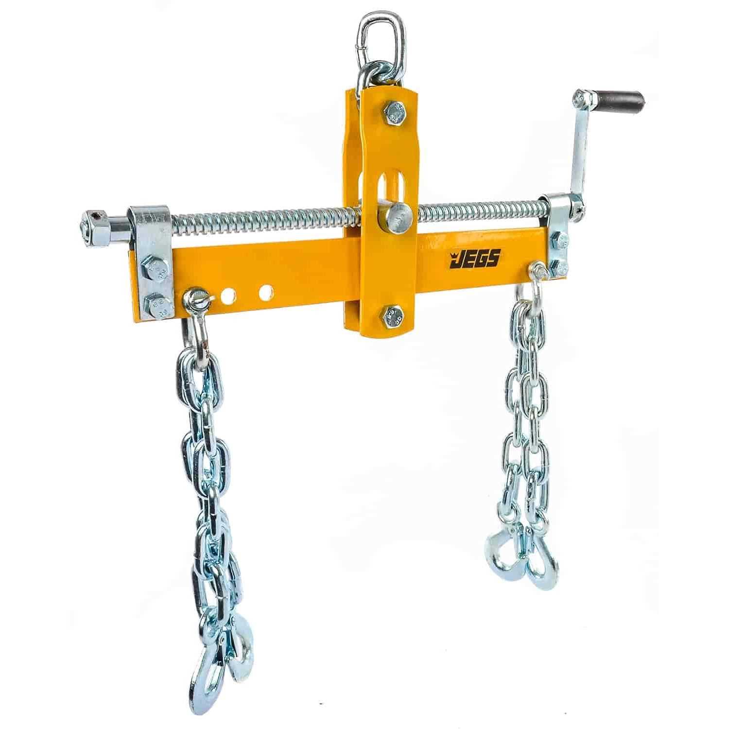 JEGS Engine Load Leveler Supports up to 2,000 LBS 15.75 Inch Wide Cross Bar