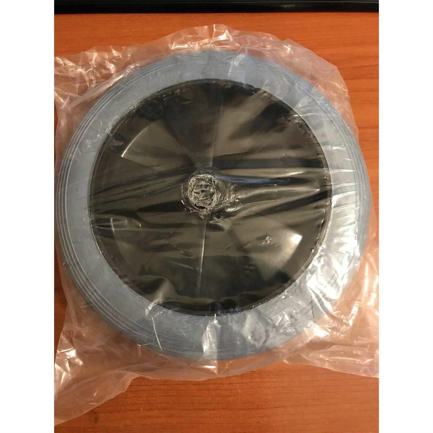 Global Industrial Replacement 8 Rear Wheel for Janitor Cart RP9039 - Image 4