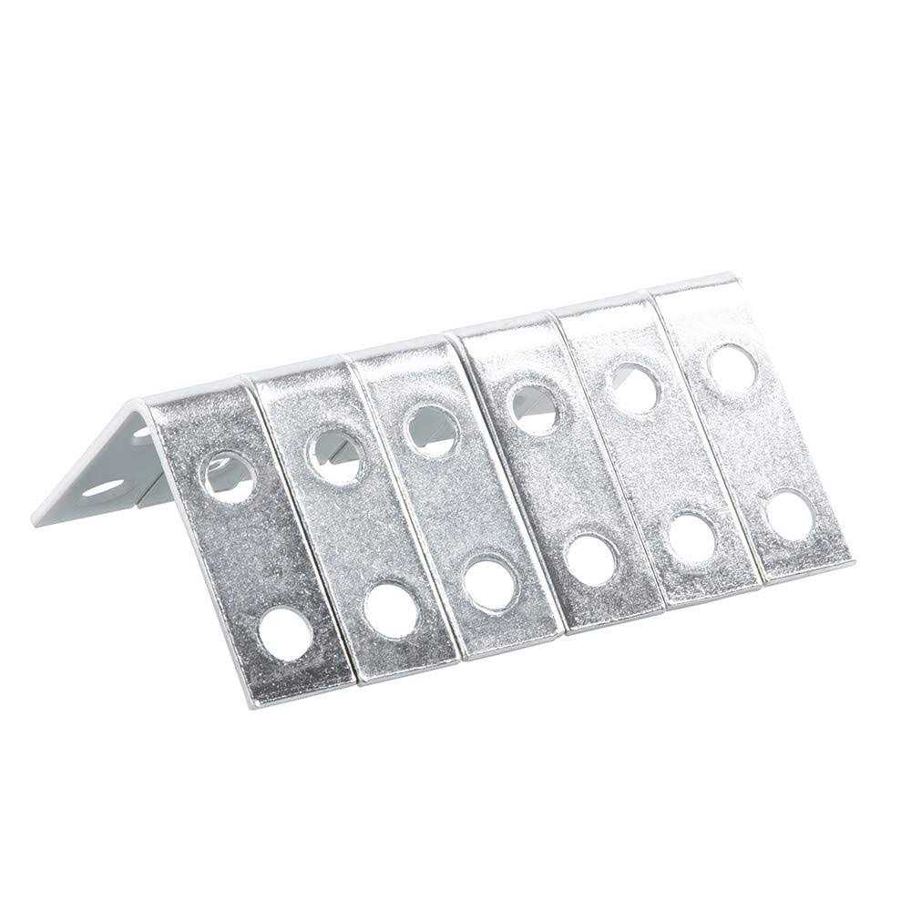 Home Master Hardware 40 Pack L Bracket Corner Braces Small Metal L Brackets for Wood - Image 5