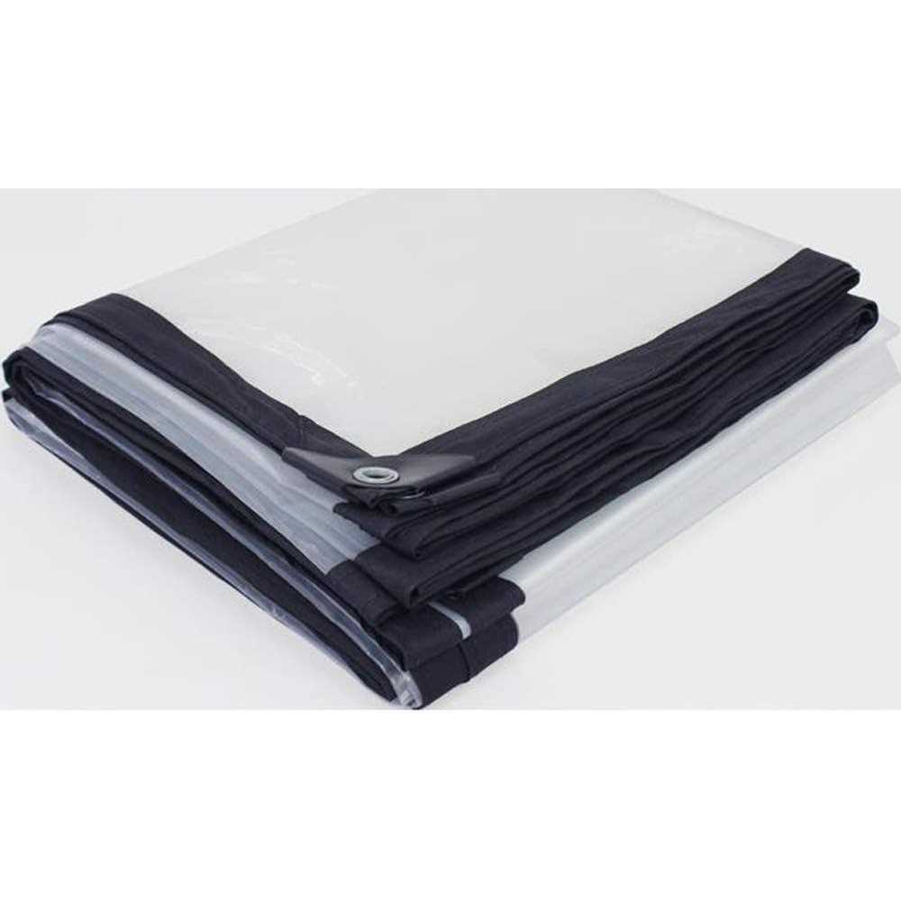 HomeABC Clear Poly Tarp Heavy Duty - Image 2
