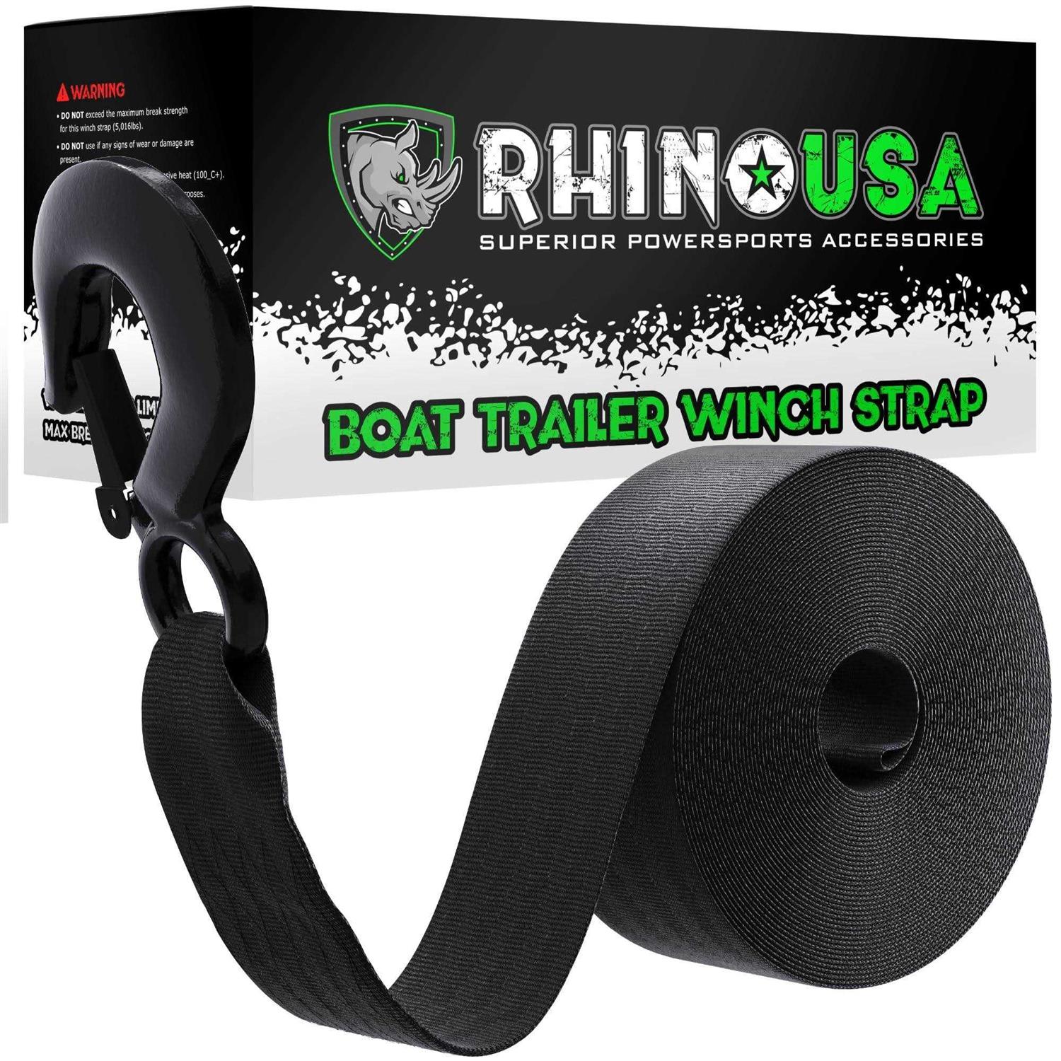 Rhino USA Boat Trailer Winch Strap 5,016lb Maximum Break Strength - Image 5