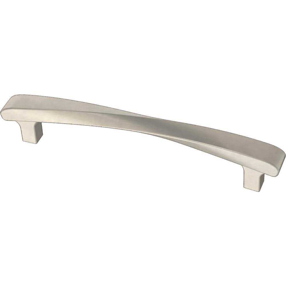 Liberty Modern Twist Satin Nickel Cabinet Drawer Pull