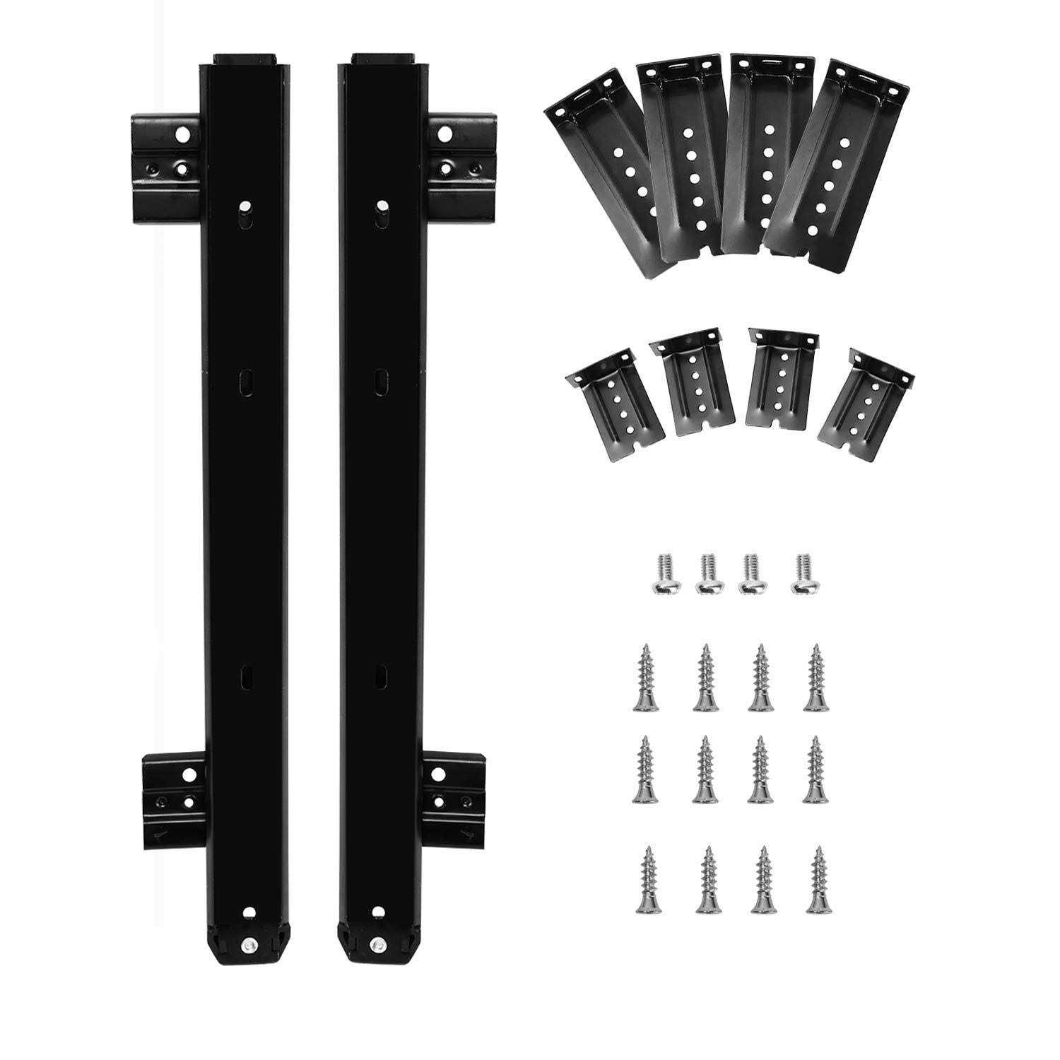 kinjoek 14 Inch Keyboard Slide Heavy Duty Ball Bearing Slides