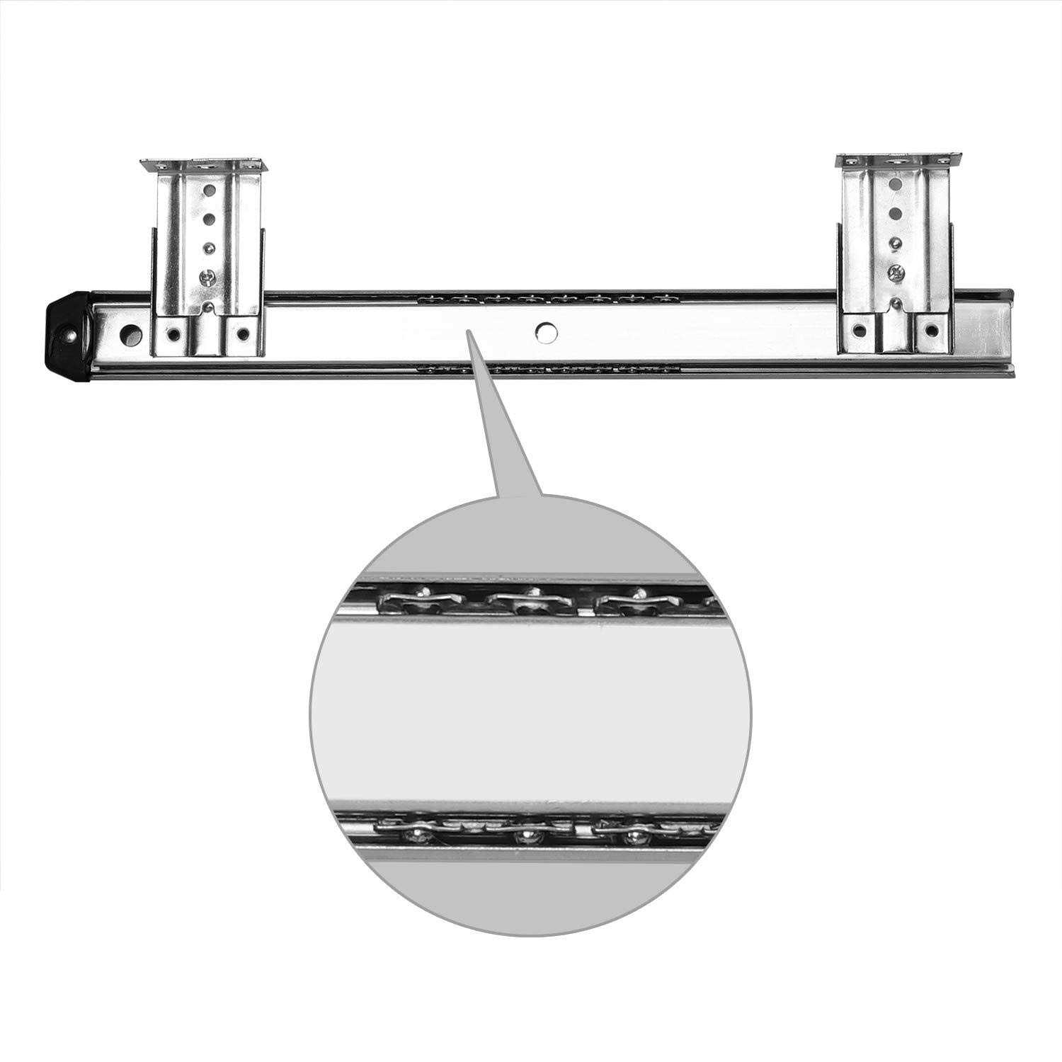 kinjoek 14 Inch Keyboard Slide Heavy Duty Ball Bearing Slides - Image 2