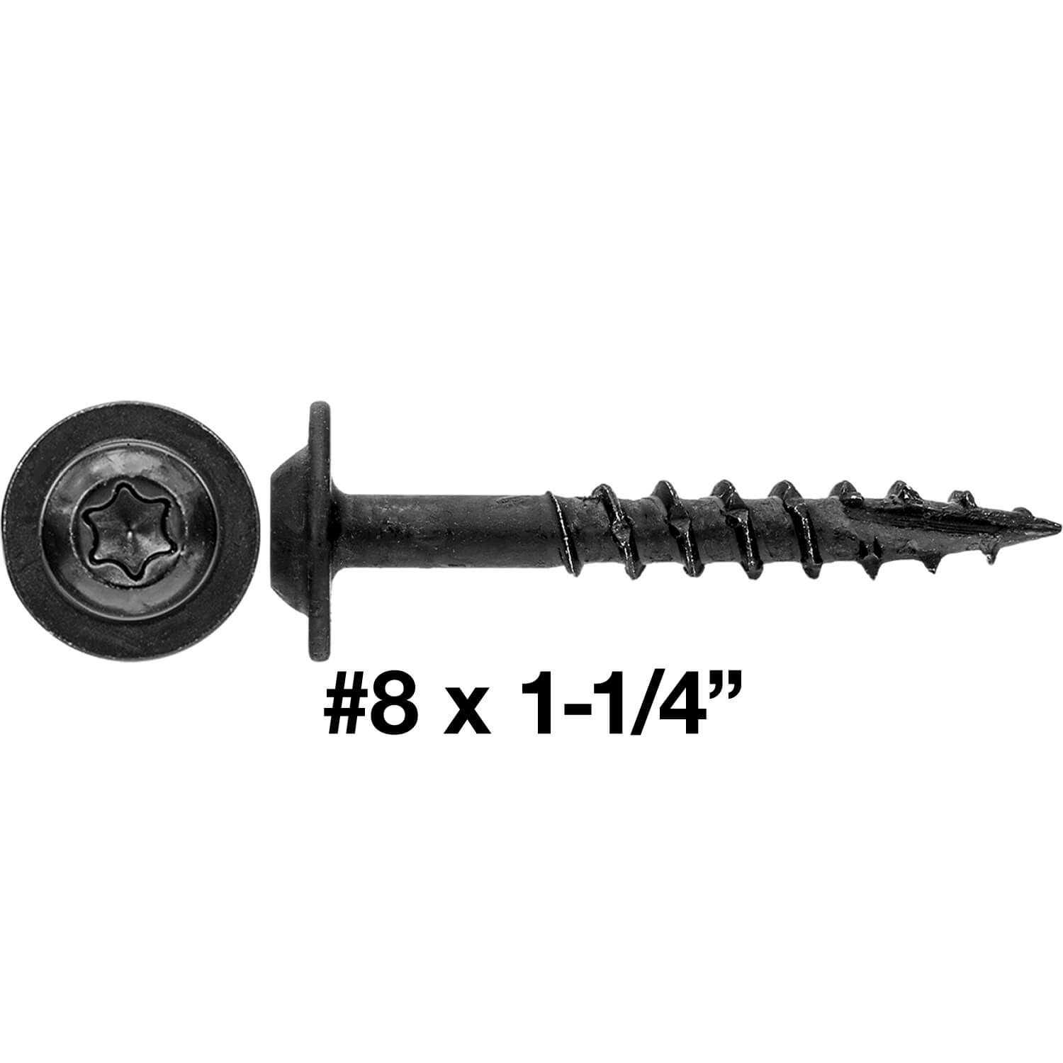 jake sales #10 x 2-12 Round Washer Head Truss Head Screw. Torxstar Drive Head Wood Screws. Multipurpose Cabinet