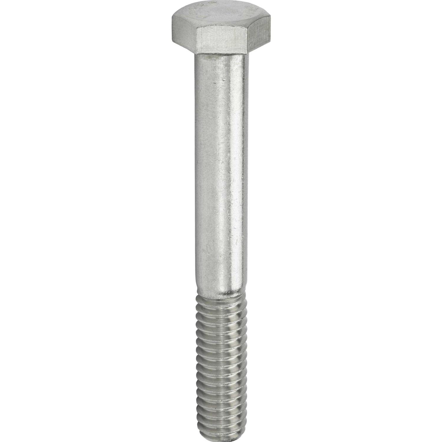 Fastenere.com Hex Cap Screws Partially Threaded Stainless Steel 18-8 Qty 5 - Image 5