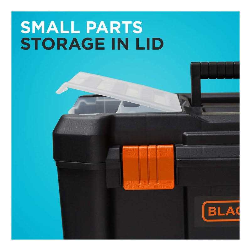 Black & Decker Bdst60129aev 19 in. and 12 in. Toolbox Bundle with Inner Tray - Image 4