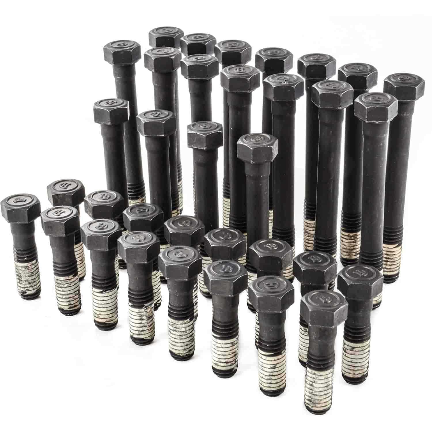 Jegs Cylinder Head Bolt Kit Fits 1966-2000 Small Block Chevy Engines