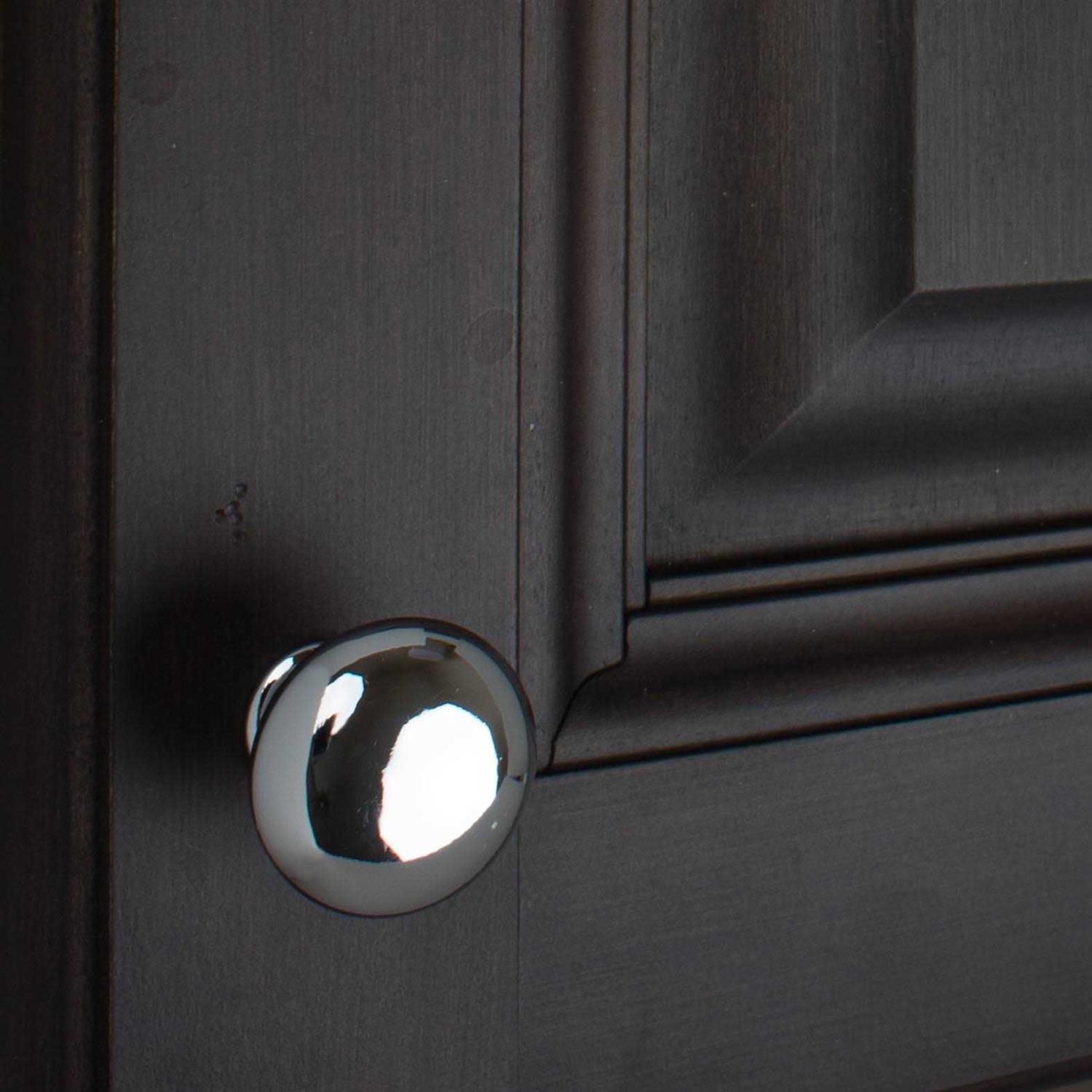 GlideRite Hardware 1/18 Diameter Mushroom Knob Finish 5411 - Image 4