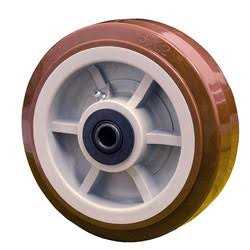 Service Caster 8 x 2 Polyurethane on Polyolefin Wheel Only with Roller Bearing - Image 4