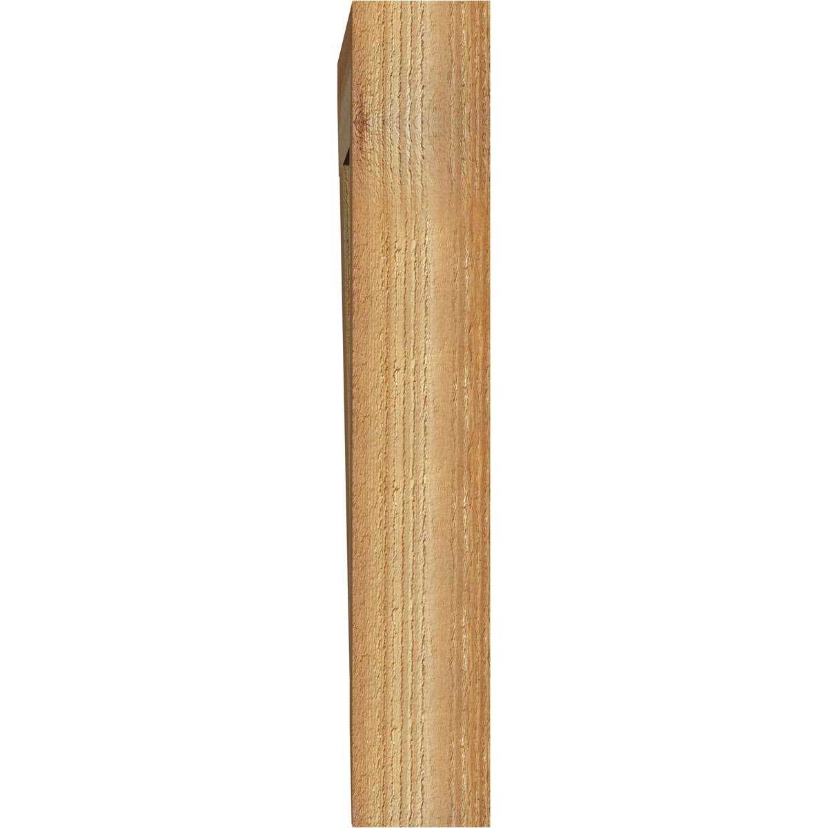 Ekena Millwork BKT04X24X24THR06RWR 4W x 24D x 24H Thorton Slat Rough Sawn Bracket - Image 5